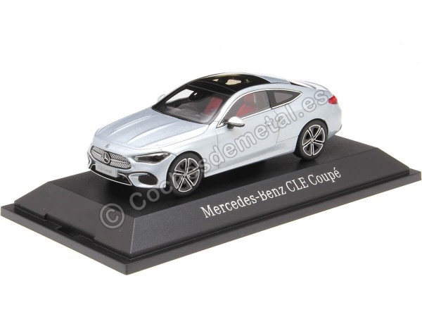 Cochesdemetal.es 2023 Mercedes-Benz CLE Coupe (C236) Plateado Hi-Tech 1:43 Dealer Edition B66960594