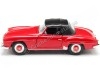 Cochesdemetal.es 1955 Mercedes-Benz 190SL (W121) Convertible Rojo/Negro 1:24 Welly 24118