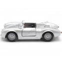 CARSDEMETAL.ES 1955 Porsche 550 Spyder "Little Bastard - James Dean" Silver 1:24 Wellly 24113