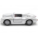 Cochesdemetal.es 1955 Porsche 550 Spyder "Pequeño Bastardo - James Dean" Plateado 1:24 Welly 24113