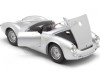 CARSDEMETAL.ES 1955 Porsche 550 Spyder "Little Bastard - James Dean" Silver 1:24 Wellly 24113