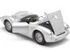 Cochesdemetal.es 1955 Porsche 550 Spyder "Pequeño Bastardo - James Dean" Plateado 1:24 Welly 24113