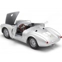 CARSDEMETAL.ES 1955 Porsche 550 Spyder "Little Bastard - James Dean" Silver 1:24 Wellly 24113