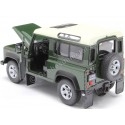 Cochesdemetal.es 2010 Land Rover Defender 90 TDI VERDE MILITAT 1:24 Welly 22498