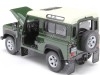 Cochesdemetal.es 2010 Land Rover Defender 90 TDI Verde Militar 1:24 Welly 22498