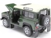 Cochesdemetal.es 2010 Land Rover Defender 90 TDI VERDE MILITAT 1:24 Welly 22498