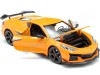 Cochesdemetal.es 2023 Chevrroet Corvette C8 Z06 Naranja 1:24 Welly 24120