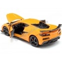 Cochesdemetal.es 2023 Chevrroet Corvette C8 Z06 Naranja 1:24 Welly 24120