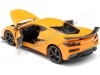 Cochesdemetal.es 2023 Chevrroet Corvette C8 Z06 Naranja 1:24 Welly 24120