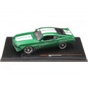 Cochesdemetal.es 1969 Ford Mustang Fastback Metallic Green Custom / Blanco 1:43 Ixo Modèles CLC530N.22