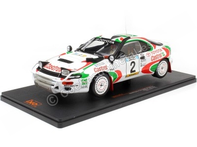 Cochesdemetal.es 1993 Toyota Celica Turbo 4WD (ST185) Nº2 Alen/Kivimaki Rally Safari 1:18 IXO Models RMC150B.22