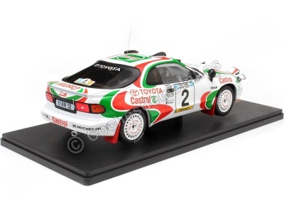 Cochesdemetal.es 1993 Toyota Celica Turbo 4WD (ST185) Nº2 Alen/Kivimaki Rally Safari 1:18 IXO Models RMC150B.22 2