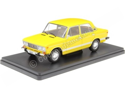 Cochesdemetal.es 1976 Lada 1600 LS Amarillo 1:24 WhiteBox 124202