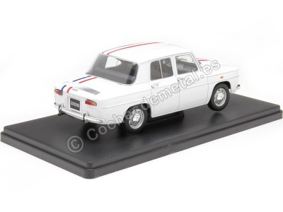 Cochesdemetal.es 1964 Renault 8 Gordini Blanco Decorado 1:24 WhiteBox 124206 2