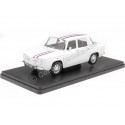 Cochesdemetal.es 1964 Renault 8 Gordini Blanco Decorado 1:24 WhiteBox 124206