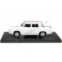 CARSDEMETAL.ES 1964 Renault 8 Gordini blanc décoré 1:24 Whitebox 124206