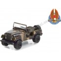 Cochesdemetal.es 1981 Jeep CJ-7 Camuflaje "Fall Guy Stuntman Association" 1:64 Greenlight 44965E