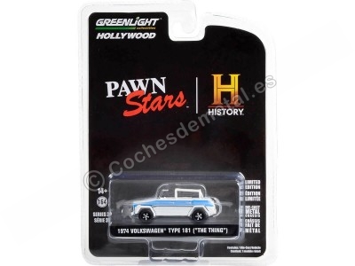 Cochesdemetal.es 1974 Volkswagen VW Thing (Type 181) "Pawn Stars, Hollywood Series 37" 1:64 Greenlight 44970C 2