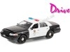 Cochesdemetal.es 2001 Ford Crown Victoria Interceptor Los Angeles Police "Drive, Hollywood Series 37" 1:64 Greenlight 44970E