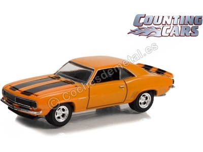Cochesdemetal.es 1967 Chevrolet Camaro RS "Counting Cars, Hollywood Series 37" 1:64 Greenlight 44970F