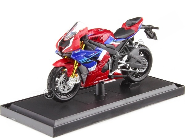 Cochesdemetal.es 2017 Honda CBR1000RR-R Fireblade SP Roja/Azul/Negra 1:18 Maisto 39300