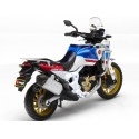 Carsdemetal.es 2021 Honda Africa Twin Adventure bleu / blanc / rouge 1:18 Bburago 51000