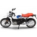 Cochesdemetal.es 2019 BMW R Ninet Urban GS Blanca / Azul 1:18 Bburago 51000