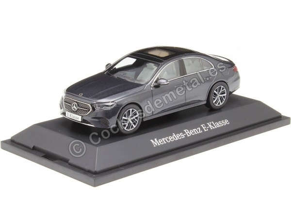 Cochesdemetal.es 2024 Mercedes-Benz E-Class Limousine W214 Gris Grafito 1:43 Dealer Edition B66961116