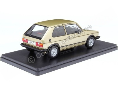 Cochesdemetal.es 1976 Volkswagen Golf 1 GTI Dorado 1:24 WhiteBox 124113 2