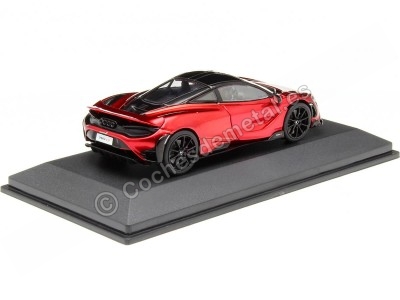 Cochesdemetal.es 2020 McLaren 765 LT V8-Biturbo Rojo Bicapa 1:43 Solido S4311908 2