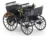 Cochesdemetal.es 1886 Carruaje a Motor Daimler Motorkutsche Azul 1:18 Norev HQ 183700