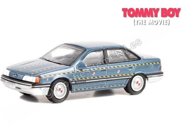 Cochesdemetal.es 1986 Ford Taurus Tommy Boy "Hollywood Series 38" 1:64 Greenlight 44980A
