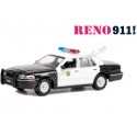 Cochesdemetal.es 1998 Ford Crown Victoria Police Interceptor Reno 911 "Hollywood Series 38" 1:64 Greenlight 44980B