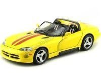 1999 Dodge Viper RT-10 Cabrio Amarillo 1:18 Bburago 12024