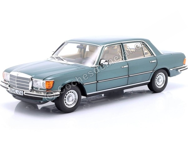 Cochesdemetal.es 1979 Mercedes-Benz 450 SEL 6.9 Azul Petróleo 1:18 Norev 183974