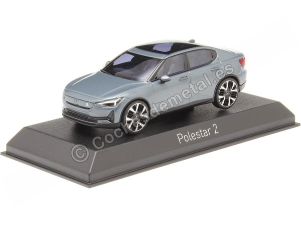 Cochesdemetal.es 2024 Polestar 2 Gris Trueno 1:43 Norev 872014