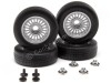 Carsdemetal.es Set 4 roues BMW E21 Silver 1:18 KK-SCALE KKDCACC012