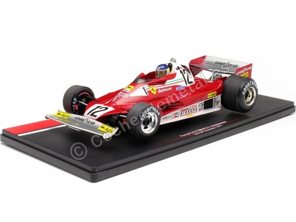 Cochesdemetal.es 1977 Ferrari 312 T2B Nº12 Carlos Reutemann GP F1 Suecia 1:18 MC Group 18625F