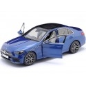 CARSDEMETAL.ES 2021 Mercedes-Benz Class-C (W206) Metallic Spectral Blue 1:18 CONCESSIONNAIRE ÉDITION B66961048