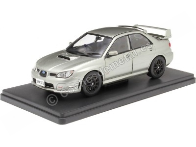 Cochesdemetal.es 2006 Subaru Impreza WRX STi RHD Plateado 1:24 WhiteBox 124208-O