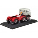 CARSDEMETAL.ES 1961 Head Tractora Fiat 690 T1 Gray / Red 1:43 Modèles IXO TR176.22