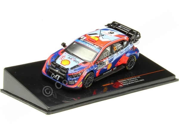 Cochesdemetal.es 2023 Hyundai i20 N Rally1 Nº6 Dani Sordo/Cándido Carrera Rally Monte Carlo 1:43 IXO Models RAM883.22