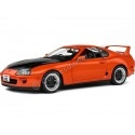 Cochesdemetal.es 1993 Toyota Supra MK4 (A80) Streetfighter Targa Naranja/Negro 1:18 Solido S1807605