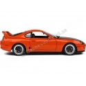 Cochesdemetal.es 1993 Toyota Supra MK4 (A80) Streetfighter Targa Naranja / Negro 1:18 SOLODO S1807605