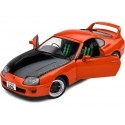 Cochesdemetal.es 1993 Toyota Supra MK4 (A80) Streetfighter Targa Naranja / Negro 1:18 SOLODO S1807605