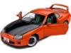 Cochesdemetal.es 1993 Toyota Supra MK4 (A80) Streetfighter Targa Naranja / Negro 1:18 SOLODO S1807605