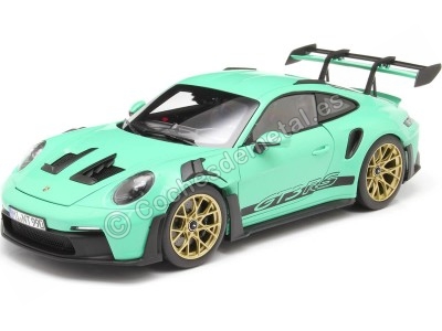 Cochesdemetal.es 2022 Porsche 911 GT3 RS Verde Menta 1:18 Norev 187362