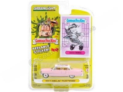 Cochesdemetal.es 1955 Cadillac Fleetwood Series 60 "Garbage Pail Kids Series 4" 1:64 Greenlight 54070A 2