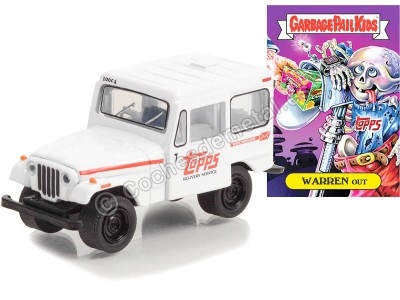 Cochesdemetal.es 1975 Jeep DJ-5 "Garbage Pail Kids Series 4" 1:64 Greenlight 54070B