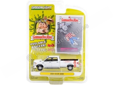 Cochesdemetal.es 2021 Dodge Ram 2500 "Garbage Pail Kids Series 4" 1:64 Greenlight 54070D 2